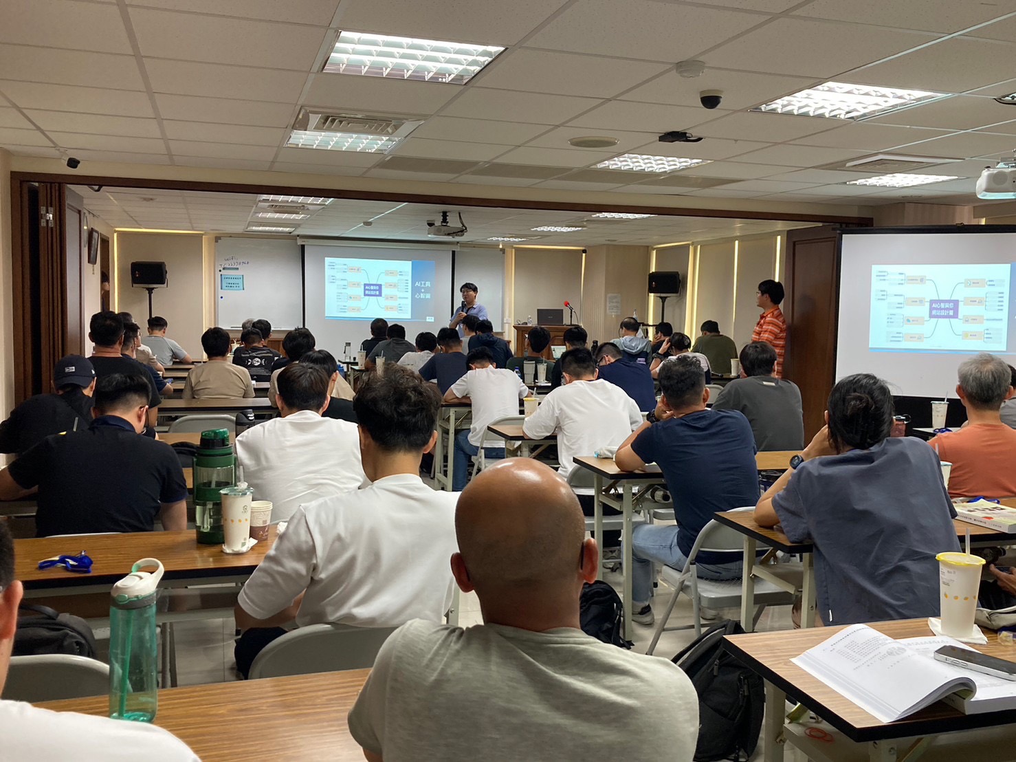 【AI心智圖與你】楊士賢老師受邀到台中市土木技師公會分享